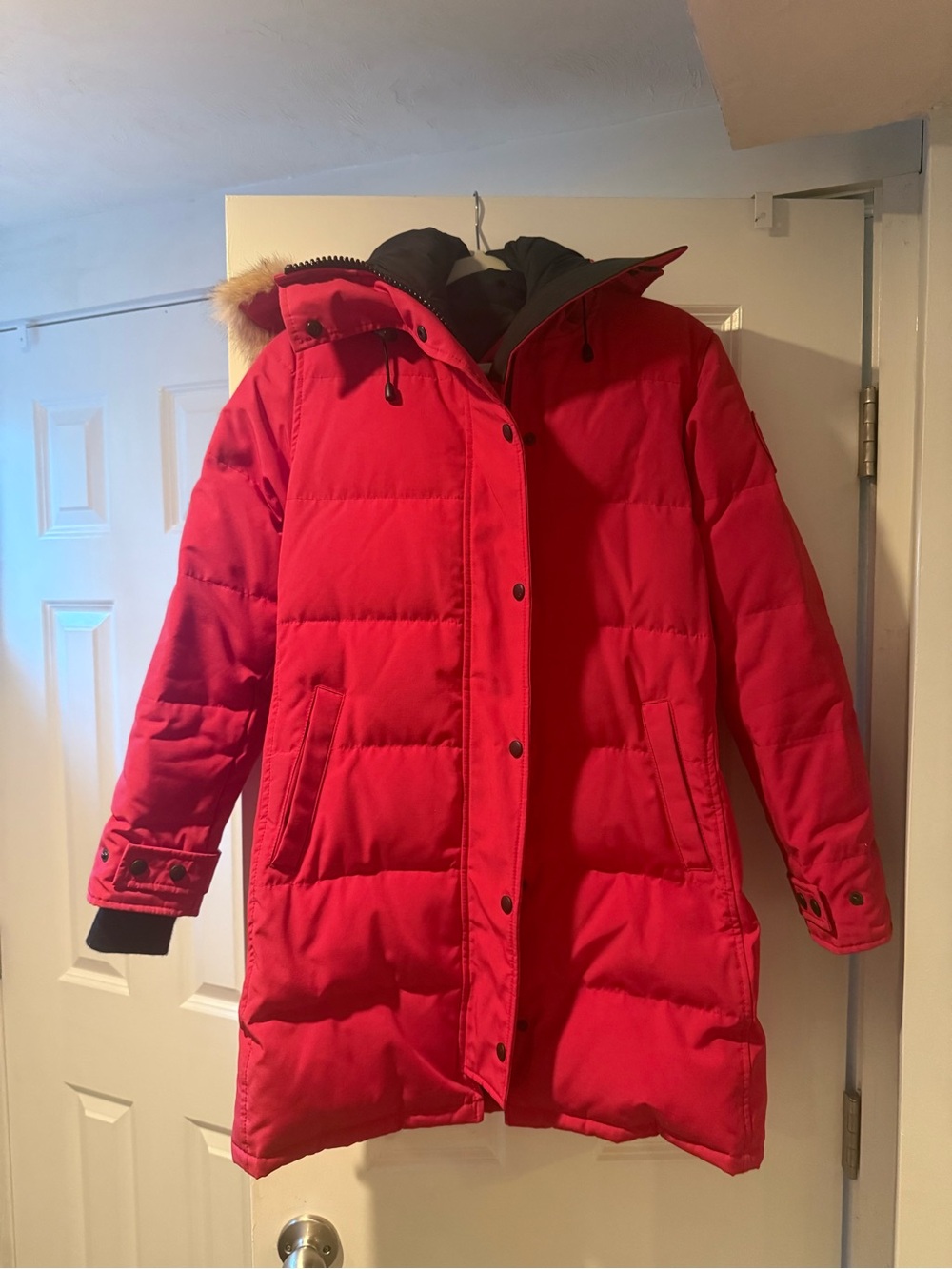 Canada Goose Shelburne Parka Fusion Fit Women's Pink Puffer Medium
